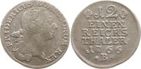 Brandenburg-Preußen 1/12 Taler Friedrich II., 1740 - 1786, Breslau -
