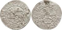 Solms-Lich, Grafschaft 3 Kreuzer (Groschen) 1595 Gemeinschaftsprägungen, Lich VF-EF, kl. Prägeschwäche, min. Belag