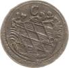 Bayern, Kurfürstentum Einseitiger Pfennig Maximilian II. Emanuel, 1679 - 1726 -