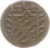 Bayern, Kurfürstentum Einseitiger Pfennig Maximilian II. Emanuel, 1679 - 1726 -