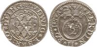 Öttingen, Grafschaft 2 Kreuzer (Halbbatzen) 1624 Ludwig Eberhard, 1622 -... 40,00 EUR  plus 6,00 EUR verzending