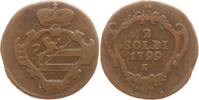 RDR, Haus Habsburg 2 Soldi Franz II., 1792 - 1806, Schmöllnitz -