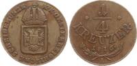 RDR, Haus Habsburg 1/4 Kreuzer Franz II.(I.), 1792 - 1835, Wien -