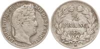 Frankreich, Königreich 1/2 Franc Louis Philippe I., 1830 - 1848, Lille -