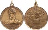 Hessen-Homburg, Stadt Homburg Bronzemedaille v. Lauer, auf denn 100. Todestag Prinz Leopold Victor Friedrich -