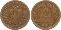 Schweiz 2 Rappen -
