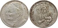 Vatikan Versilberte Bronzemedaille Johannes Paul II., 1978 - 2005 -