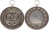 Köln-Mülheim Tragbare Silbermedaille Athleten Club, 2. Preis für Steinstoßen 1. Klasse, Wappen / Gravur -