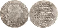 Brandenburg-Preußen 1/12 Taler, untergewichtig, zeitgen. Fälschung? Friedrich II., 1740 - 1786, Breslau -