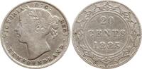 Kanada, Newfoundland 20 Cents Victoria, 1837 - 1901 -