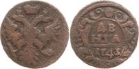 Russland Denga (1/2 Kopeke) Elisabeth I., 1741 - 1761 -