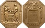 Weimarer Republik, Stadt Nürnberg Bronzeplakette Nürnberg, Signatur C S Huber (bei Lauer), Handwerkskammer Mittelfranken -