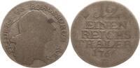 Brandenburg-Preußen 1/12 Taler Friedrich II., 1740 - 1786, Breslau -