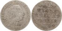 Brandenburg-Preußen 1/12 Taler Friedrich II., 1740 - 1786, Breslau -