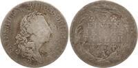 Brandenburg-Preußen 1/3 Taler Friedrich II., 1740 - 1786, Berlin, Greisenantlitz -