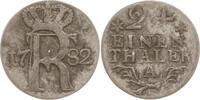 Brandenburg-Preußen 1/24 Taler Friedrich II., 1740 - 1786, Berlin, Beizeichen Sterne -