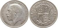 Großbritannien George V., 1910 - 1936 1/2 Crown 1928 Besser als sehr schön