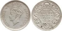Indien 1/2 Rupie George VI., 1936 - 1948 -
