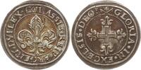 Straßburg, Stadt Mzz. 3 Zainhaken 12 Kreuzer o.J. Sehr schön - vorzüglich, min. Kr., herrliche Patina