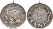 Deutschland Tragbare silberne Schützenmedaille v. Oertel, Berlin, verliehen an P. Begall -