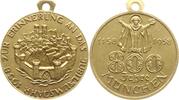 München, Stadt Tragbare Gelbbronzemedaille 800. Stadtjubiläum -