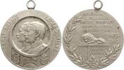 Hessen - Darmstadt Versilberte Bronzemedaille Ernst Ludwig, a.d. 100 Jahrfeier des Infanterie - Regiments Kaiser Wilhelm -