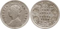 Indien 2 Annas Victoria, 1837 - 1901, Calcutta -