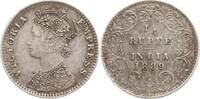 Indien 1/4 Rupie Victoria, 1837 - 1901 -