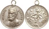 Österreich, Kaiserreich, Wien Tragbare versilberte Bronzemedaille auf den Wahlsieg des Bürgermeisters Dr. Karl Lueger -