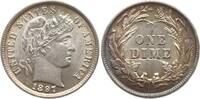 USA 10 Cents (Barber Dime) -