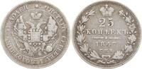 Russland 25 Kopeken Nikolaus I., 1825 - 1855, St. Petersburg -