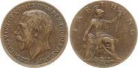Großbritannien Farthing (1/4 Penny) George V., 1910 - 1936 -