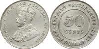 Malaysia Straits Settlements 1/2 Dollar George V., 1910 - 1936 -