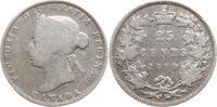 Kanada 25 Cents Victoria, 1837 - 1901 -