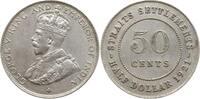 Malaysia Straits Settlements 50 Cents George V., 1910 - 1936 -