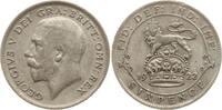 Großbritannien 6 Pence George V., 1910 - 1936 -