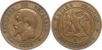Frankreich, Kaiserreich Napoleon III., 1852 - 1870 10 Centimes 1853 A Sehr schön
