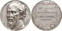 Schweiz - Lausanne Silbermedaille Schweizerische Numismatische Gesellschaft, von Hans Frei, auf Frédéric Troyon -