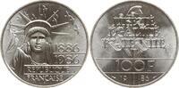 Frankreich, 5. Republik 100 Francs 100 Jahre Freiheitsstatue New York -