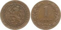 Niederlande, Königreich 1 Cent Wilhelm III., 1849 - 1890 -