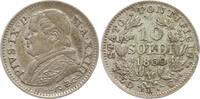 Vatikan 10 Soldi Pius IX., 1846 - 1878, An XXIII -