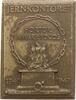 Schweden, Königreich Bronzeplakette v. Sporrong & Co., Stockholm, 200 J. Jernkontoret (Verband der Stahlindustrie) -