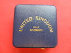 Grossbritannien / Great Britain / United Kingdom 1/2 Sovereign / Half Sovereign 2000 United Kingdom UK Great Britain Half Soverein Elizabeth II. - GOLD Prooflike in Etui