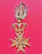 Malta / Souveräner Malteserorden Set Order of Malta - Badge EF