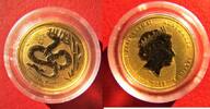 Australien 5 Dollars Australian Gold - 1/20 oz - Year of the snake - Lunar Gold coin - -