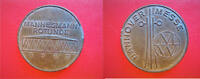 Hannover / Messe Eisen- Medaille a.d. Mannesmann Rotunde / Messe Hannover 1962 -