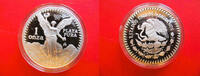 Mexiko Onza Mexiko -Silver - 1 oz. Proof - Privy Olympic Rings - very scarce -