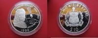 Samoa 10 Dollars Silber - Raumfahrt - Edmon Halley 1656-1742 und Komet -