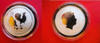 Australien 50 Cents Australia 1/2 oz. silver rooster 50 cents Lunar II -
