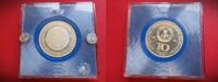 DDR 10 Mark 1981 700 Jahre Münzprägung Berlin - sog Guldenprobe - SELTEN!!! Polierte Platte, Proof original verplombt